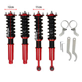 Full Coilover Suspension Spring Struts Kit For 2003-07 Accord 2004-08 Acura TSX